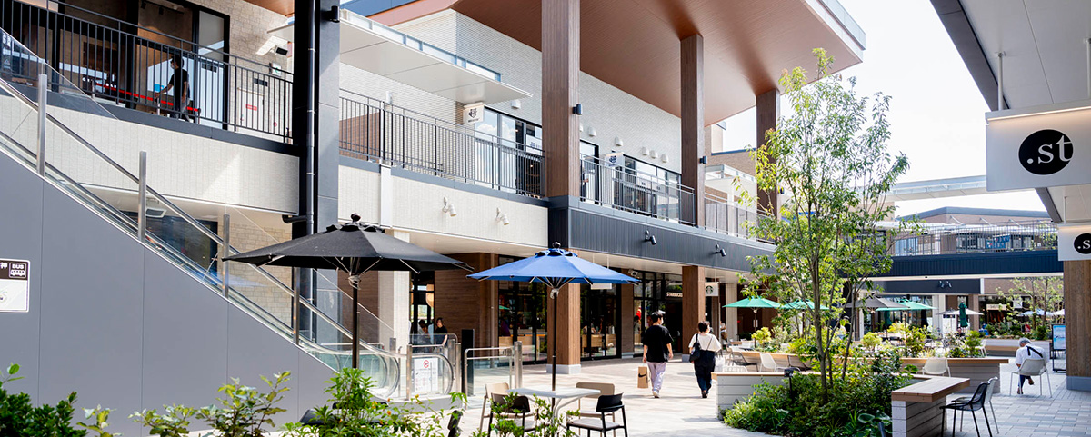 アウトレットの様子